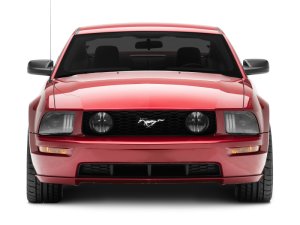 Ford Mustang LED Headlights - Raxiom - Halogen Projector - Black Housing - `05-`09 Ford Mustang LED Headlights - Raxiom - Halogen Projector - Black Housing - `05-`09