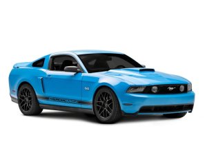 Ford Mustang LED Projector Headlights - Raxiom - Sequential LED Amber Turn Signal - Black Housing (Clear Lens) - `10-`12 Ford Mustang LED Projector Headlights - Raxiom - Sequential LED Amber Turn Signal - Black Housing (Clear Lens) - `10-`12