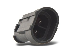 Ford Mustang LED Headlights - Raxiom - Axial Series with LED Bar - Black Housing - `99-`04