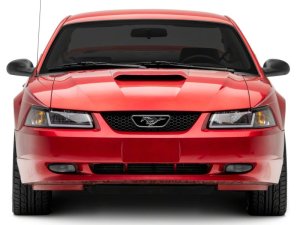 Ford Mustang LED Headlights - Raxiom - Axial Series with Sequential LED Bar - Black Housing - `99-`04