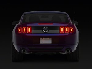 Ford Mustang Brake Light - Rear - Raxiom - Axial Series LED - Smoked - `10-`14
