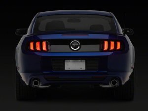 Ford Mustang LED Taillights - Rear - Raxiom - CXR Series - Black - `13-`14