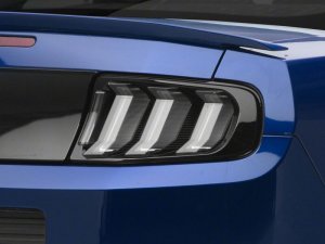 Ford Mustang LED Taillights - Rear - Raxiom - CXR Series - Black - `13-`14