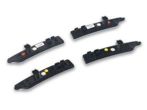 Ford Mustang Side Marker Lights - Raxiom - LED - Clear - `24-`26