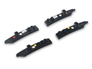Ford Mustang Side Marker Lights - Raxiom - LED - Smoked - `24-`26