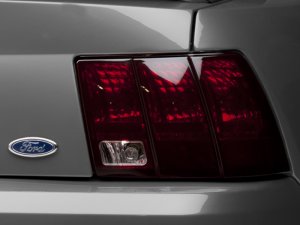 Ford Cobra LED Taillights - Raxiom - Black Housing - Smoked Lens - `99-`01
