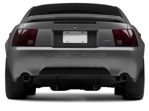 Ford Mustang LED Taillights - Raxiom - Black Housing - Smoked Lens - `99-`04