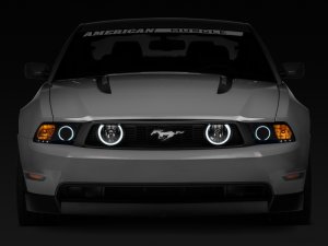 Ford Mustang Fog Lights - Raxiom - LED Halo - Chrome - `05-`12 Ford Mustang Fog Lights - Raxiom - LED Halo - Chrome - `05-`12