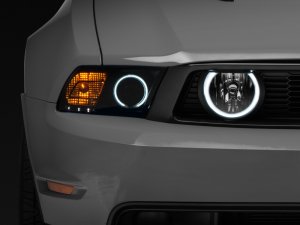 Ford Mustang Fog Lights - Raxiom - LED Halo - Chrome - `05-`12 Ford Mustang Fog Lights - Raxiom - LED Halo - Chrome - `05-`12
