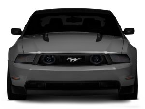 Ford Mustang Fog Lights - Raxiom - LED Halo with CCFL Halo Accent Lighting - Smoked - `05-`12