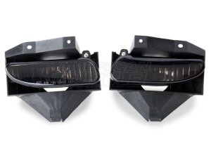 Ford Mustang Fog Lights - Front - Raxiom - Smoked - `99-`04 Ford Mustang Fog Lights - Front - Raxiom - Smoked - `99-`04