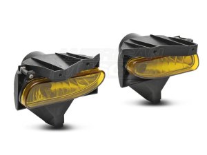 Ford Mustang Fog Lights - Front - Raxiom - Yellow - `99-`04