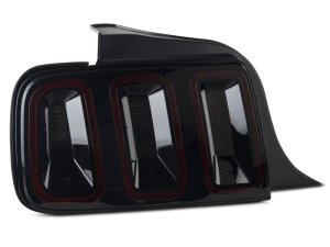 Ford Mustang LED Taillights - Rear - Raxiom - Gen5 - Black Housing (Smoked Lens) - `05-`09
