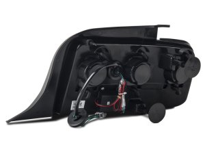 Ford Mustang LED Taillights - Rear - Raxiom - Gen5 - Black Housing (Smoked Lens) - `05-`09