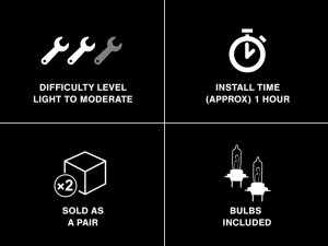 Ford Mustang Fog Lights - Raxiom - CCFL Halo - Smoked - `13-`14