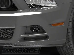 Ford Mustang Fog Lights - Lower Valance - Raxiom - `13-`14