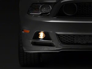 Ford Mustang Fog Lights - Lower Valance - Raxiom - `13-`14