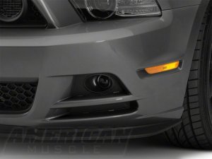Ford Mustang GT Fog Lights - Lower Valance - Raxiom - `13-`14