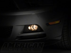 Ford Mustang GT Fog Lights - Lower Valance - Raxiom - `13-`14