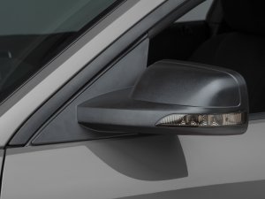 Ford Mustang Side View Mirrors - Driver and Passenger Side - Raxiom - Directional with Turn Signals - Textured Black - `05-`09