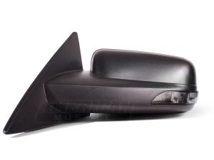 Ford Mustang Side View Mirrors - Driver and Passenger Side - Raxiom - Directional with Turn Signals - Textured Black - `05-`09