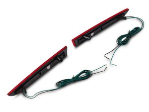 Chevrolet Camaro Rear Bumper Diffuser Marker Lights - Raxiom - Axial Series LED - Red - `16-`18