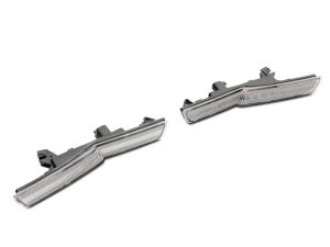 Dodge Challenger LED Side Marker Lights - Front + Rear - Raxiom - Axial Series - Clear - `18-`23