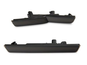 Dodge Challenger Side Marker Lights - Front + Rear - Raxiom - Axial Series LED - Smoked - `18-`23