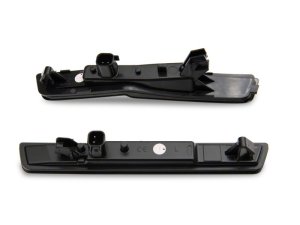 Dodge Challenger Side Marker Lights - Front + Rear - Raxiom - Axial Series LED - Smoked - `18-`23