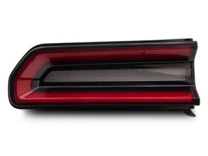 Dodge Challenger LED Taillights - Rear - Raxiom - Sequential Turn Signal, Race Track Inspired - Black Housing, Red Lens - `08-`14