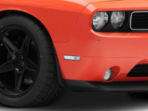 Dodge Challenger Side Markers - Front + Rear - Raxiom - Axial Series - Clear - `08-`14