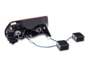 Dodge Challenger LED Taillights - Rear - Raxiom - Chrome Housing - Red/Clear Lens - `08-`14 Dodge Challenger LED Taillights - Rear - Raxiom - Chrome Housing - Red/Clear Lens - `08-`14