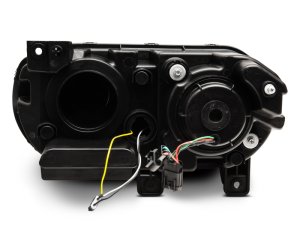 Dodge Challenger Headlights - Raxiom - Halo Projector with Sequential Turn Signals - Black Housing - `08-`14 Dodge Challenger Headlights - Raxiom - Halo Projector with Sequential Turn Signals - Black Housing - `08-`14