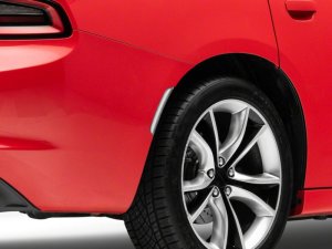 Dodge Charger Side Marker Lights - Front + Rear - Raxiom - Axial Series LED - Clear - `15-`23 Dodge Charger Side Marker Lights - Front + Rear - Raxiom - Axial Series LED - Clear - `15-`23