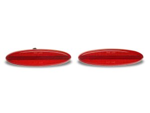Chevrolet Corvette C5 Side Markers - Rear - Raxiom - Axial Series LED - Red - `97-`04