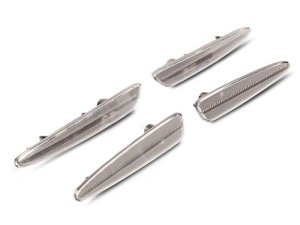Chevrolet Corvette C6 Side Markers - Raxiom - Axial Series LED - Clear - `05-`13