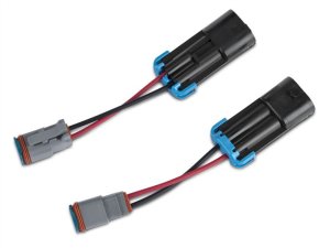 Jeep Wrangler JK Fog Light Wire Harness Adapter Kit - Raxiom - Axial Series H10 to Deutsch - `07-`09 Jeep Wrangler JK Fog Light Wire Harness Adapter Kit - Raxiom - Axial Series H10 to Deutsch - `07-`09
