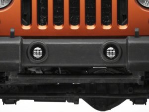 Jeep Wrangler Fog Lights - Raxiom - Tri-Bar LED - Amber - `07-`23