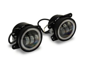 Jeep Wrangler Fog Lights - Raxiom - Halo LED - Amber - `07-`23