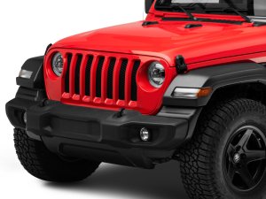 Jeep Wrangler JT LED Headlights - Raxiom - Axial 9-inch Round LED Halo - Black - `18-`22