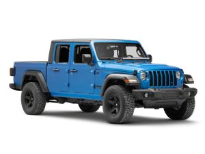 Jeep Wrangler JL Light Brackets - Hood - Raxiom - 30-Inch Single Row LED Light Bar - Textured Black - `18-`23