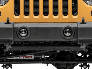 Jeep Wrangler JK Fog Lights - Front - Raxiom - Nighthawk LED with DRL Halos - `07-`18