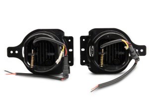 Jeep Wrangler Fog Lights - Raxiom - Nighthawk LED with DRL Halos - `18-`23