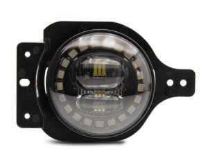 Jeep Wrangler Fog Lights - Raxiom - Nighthawk LED with DRL Halos - `18-`23