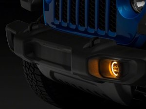 Jeep Wrangler JL Fog Lights - Raxiom - Axial Series LED w/ Halo - White - `07-`23