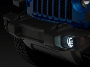 Jeep Wrangler JL Fog Lights - Raxiom - Axial Series LED w/ Halo - White - `07-`23