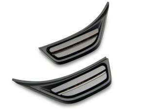 Jeep Wrangler JK Fender Vent LED Lights - Raxiom - Axial Series - Amber - `07-`18