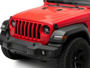 Jeep Wrangler LED Headlights - Raxiom - Axial Series 9-Inch - Black - `18-`23