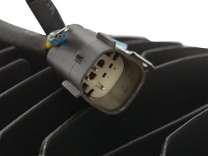 Jeep Wrangler Headlights - Raxiom - Axial Series 9-Inch Angel Eye LED - Black - `18-`23