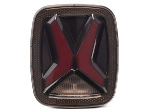 Jeep Wrangler TJ LED Taillights - Rear - Raxiom - Gladiator LED with Smoked Lens - Black Housing - `97-`06